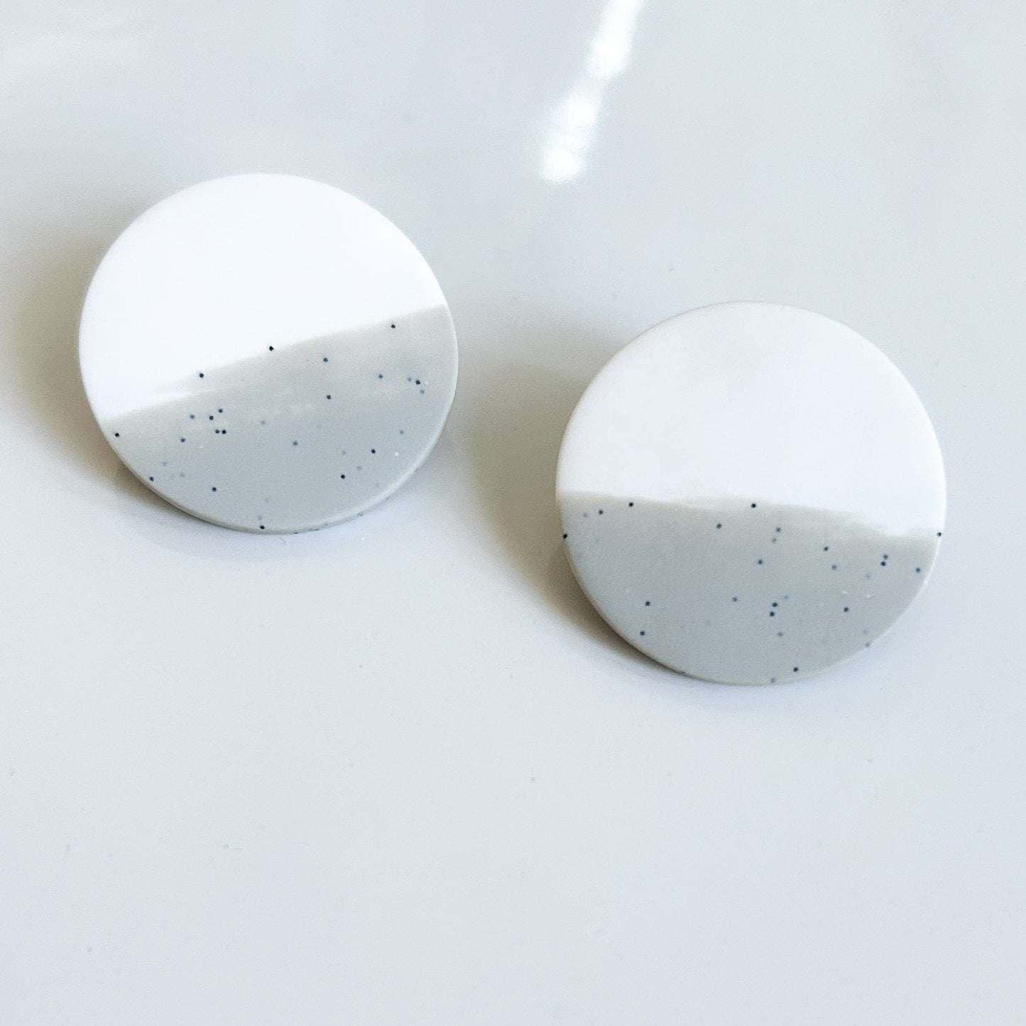 Contemporary statement studs