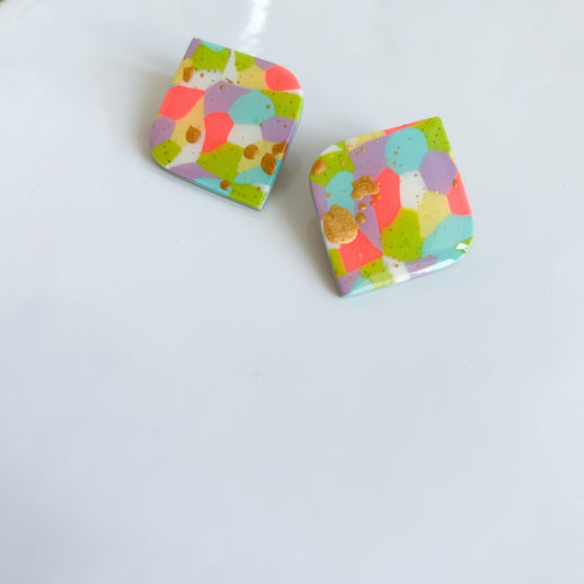 Multi-colour statement studs